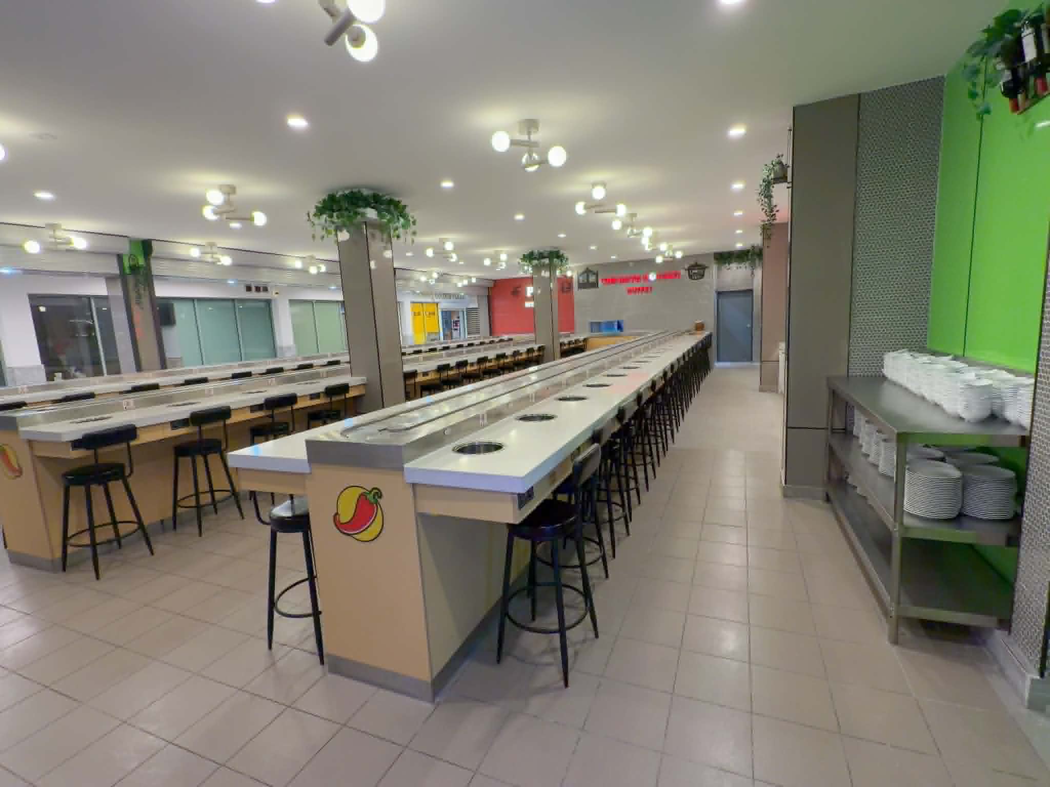 The Gate Hot Pot dining floor